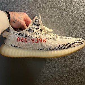 Yeezy zebra size 11.5 gently worn